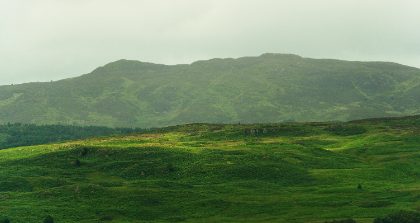 Green Hills Under Low Cloud — Matthew Satchell