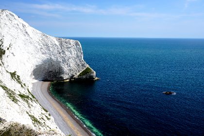 White Cliffs and Turquoise Shallows — Matthew Satchell