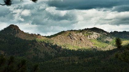 Storm Light on the Ridge — Matthew Satchell