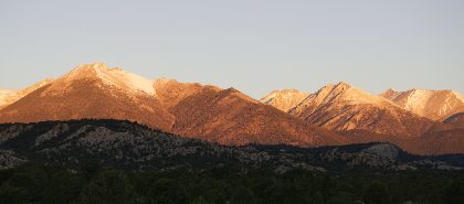 Alpenglow On The Range — Matthew Satchell