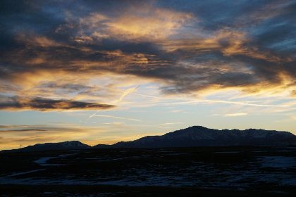 Winter Dusk Over the Range — Matthew Satchell